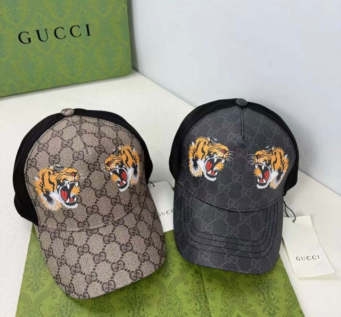 Double Lion Cap